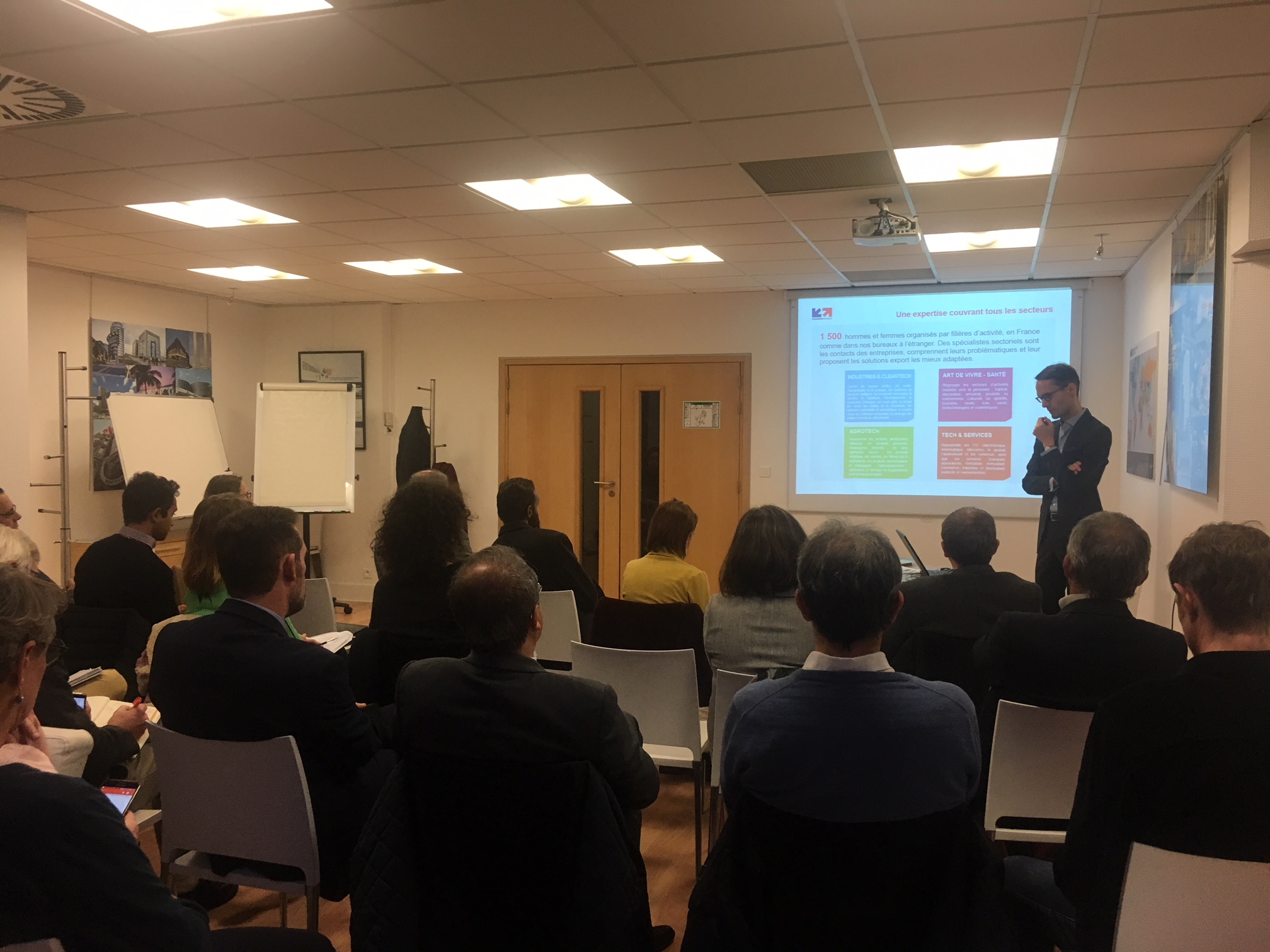 réunions d'entrepreneurs interessé par l'inde et son climat d'affaires