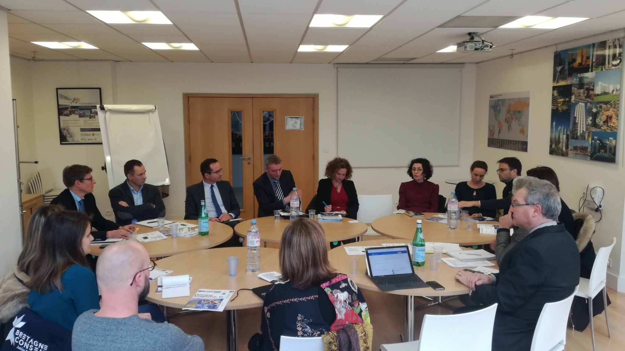 Table ronde Franco-British pour échanger vis à vis du Brexit