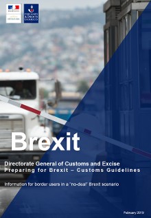 Première de couverture du Customs Guideline pour faire face au Brexit