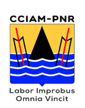 logo du CCIAM-PNR avec la devise Labor Improbus Omnito Vincit
