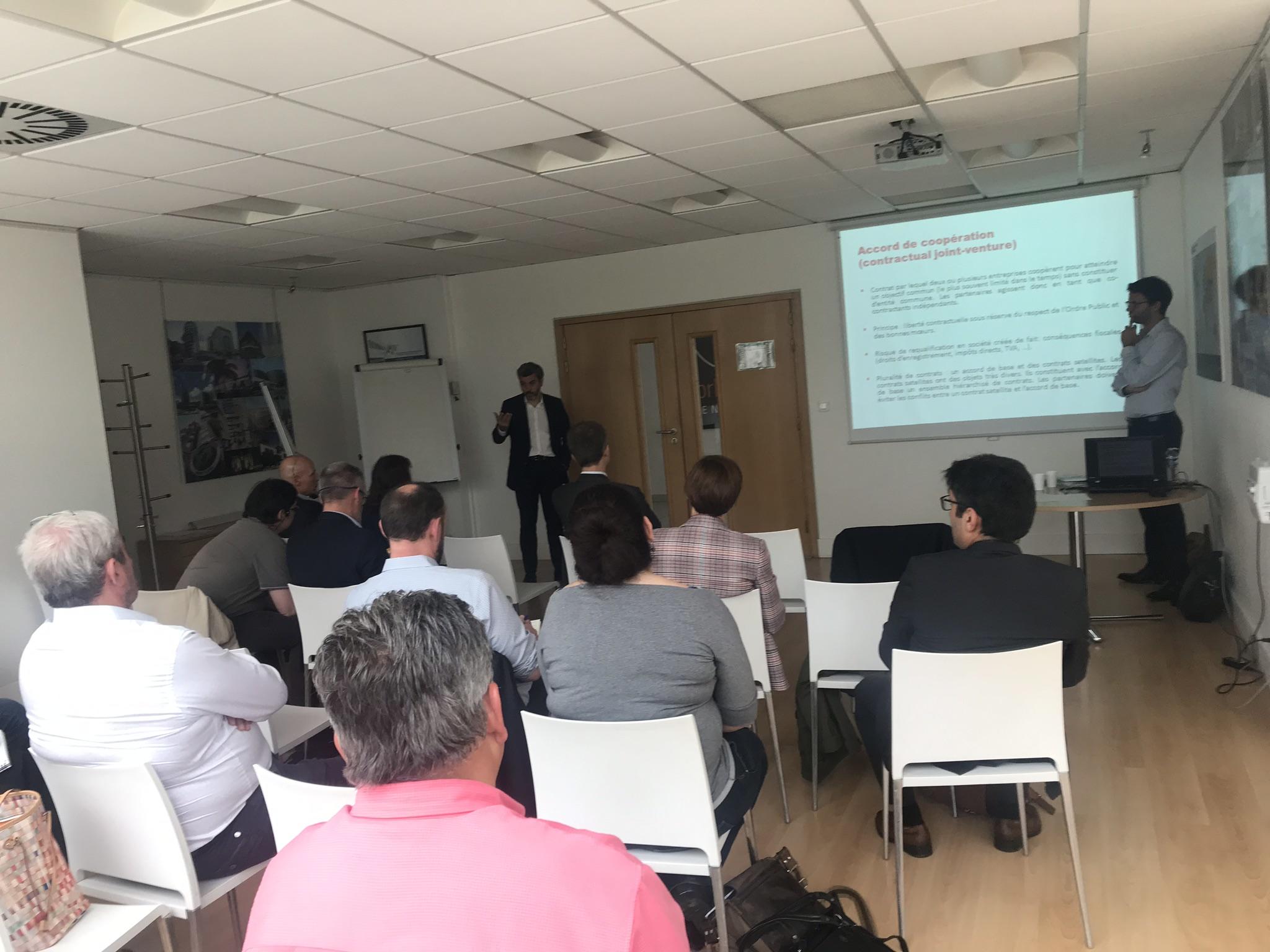 membres du WTC lors de l'atelier réservé au différentes formes de développement international