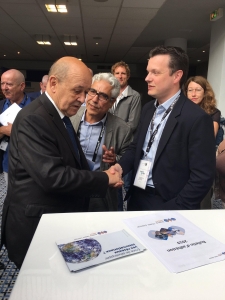 ministre en visite lors de lopenBCI 2019