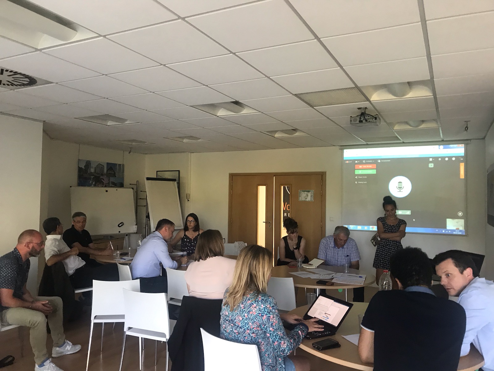 membres du WTC lors d'un atelier dédié à l'Iran